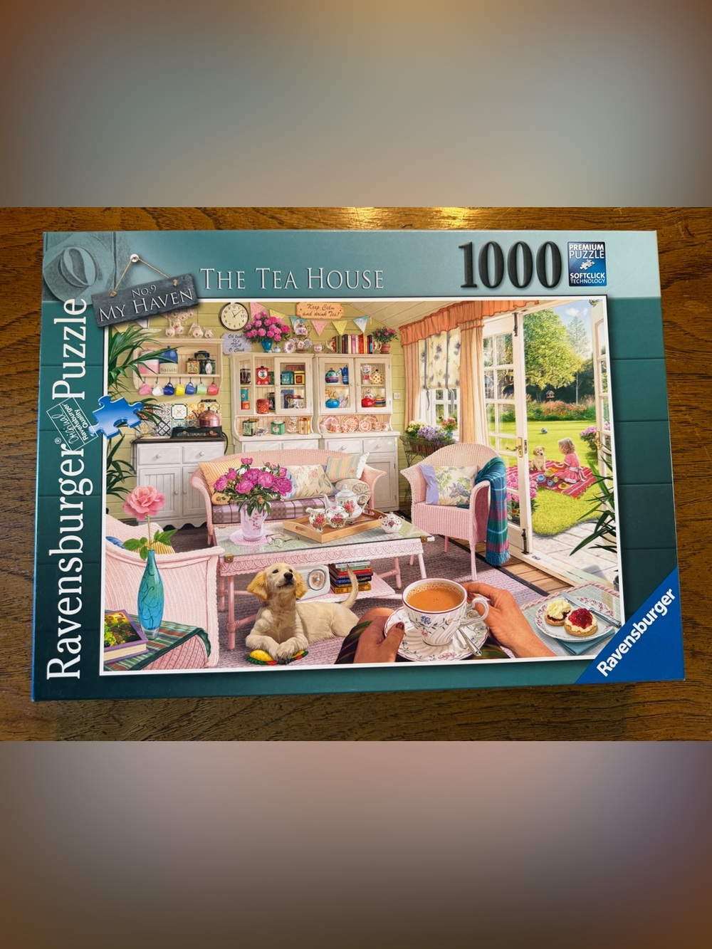 The Tea House 1000-Piece Ravensburger Puzzle My Haven #9